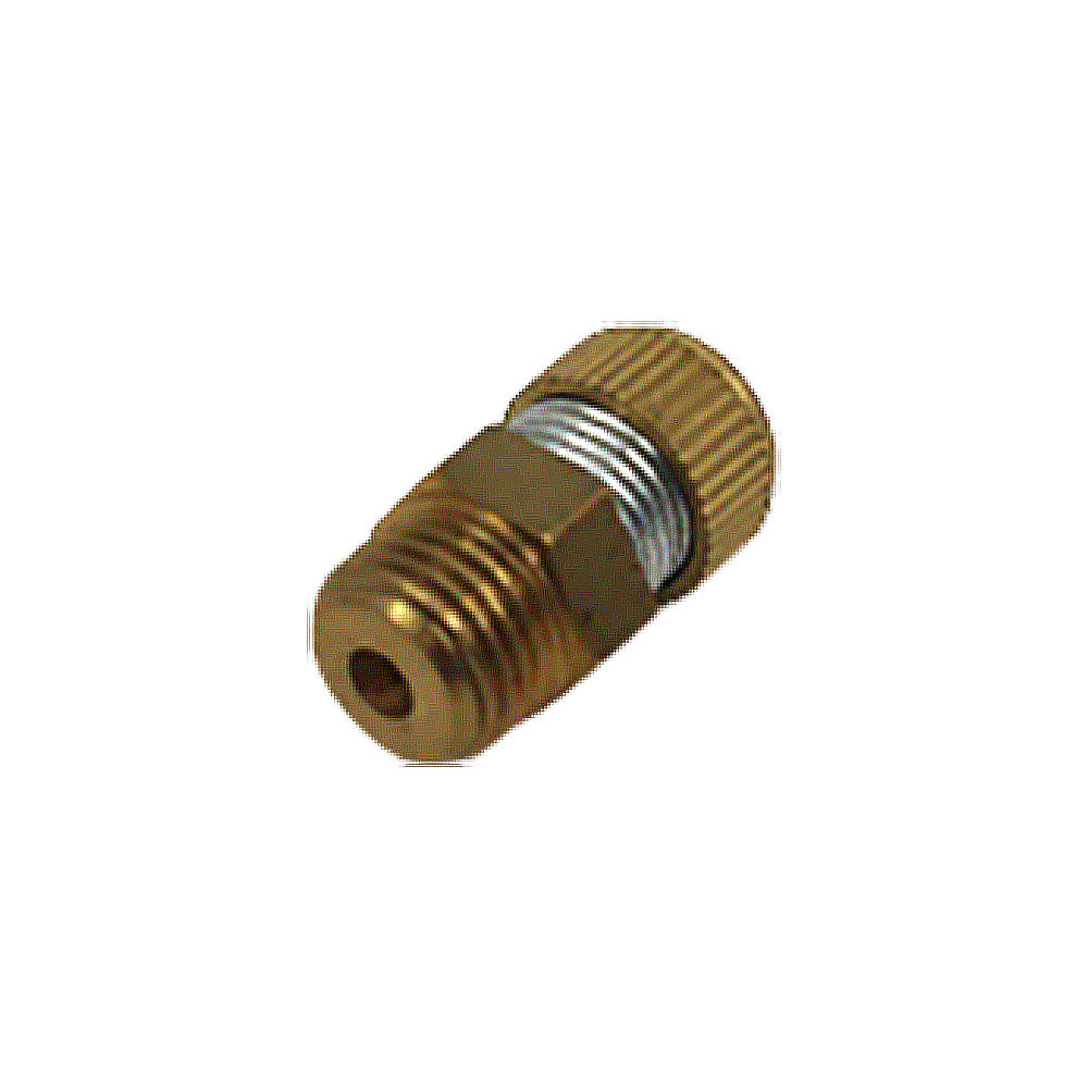 SILENCIADOR PNEU BRONCE 1" REGULABLE